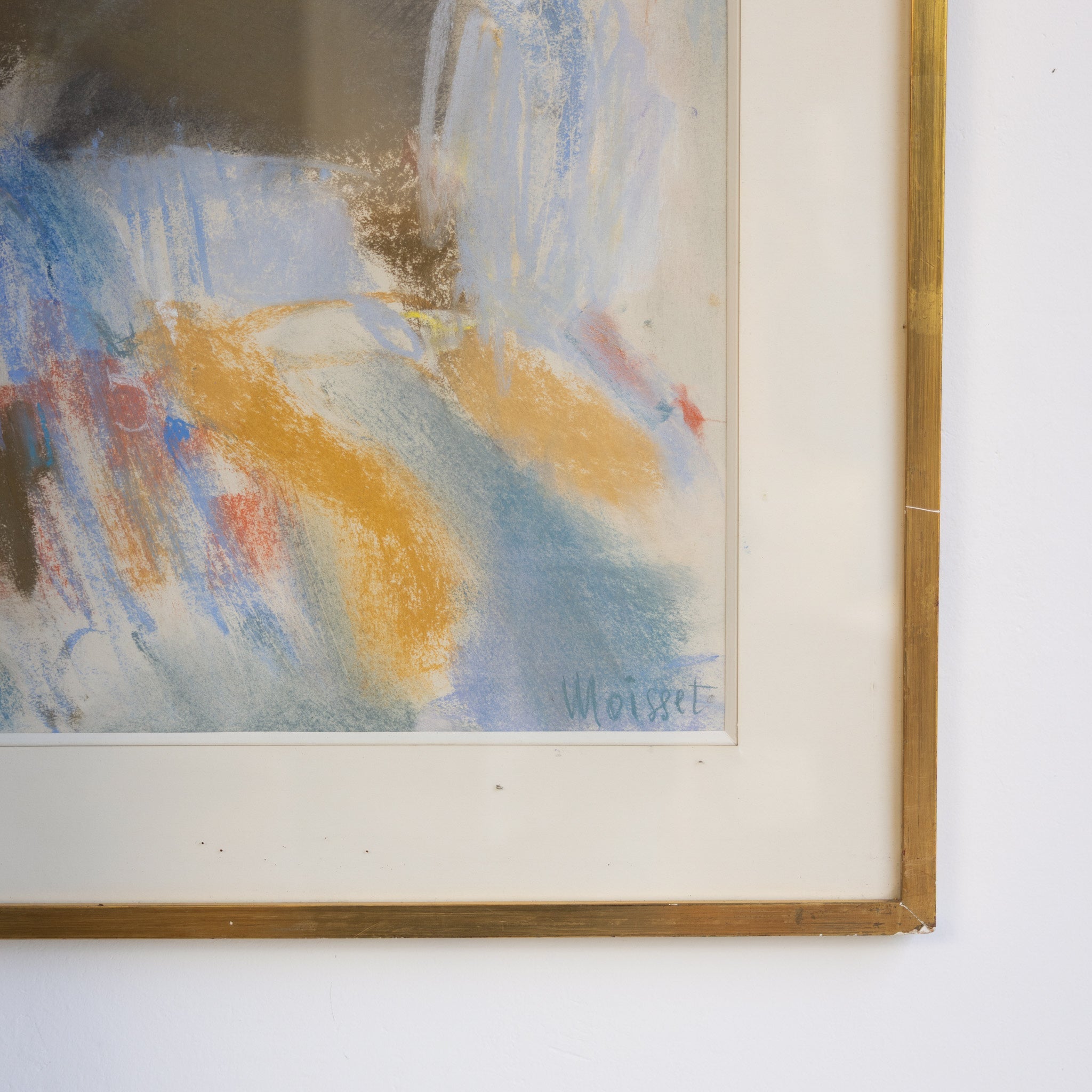 Abstract Pastel Drawing - elsie green - art