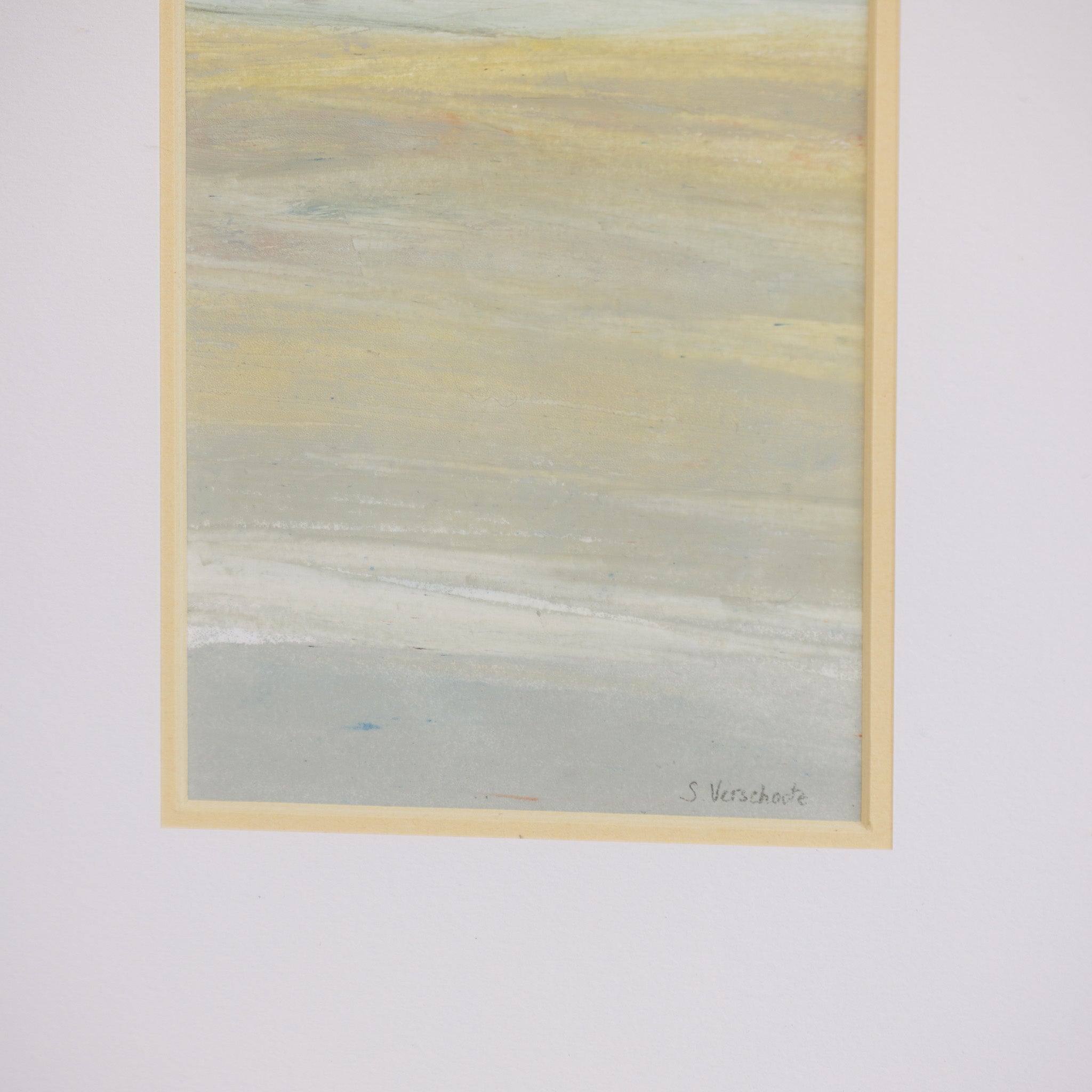 Abstract Seascape Watercolor Painting - elsie green - art