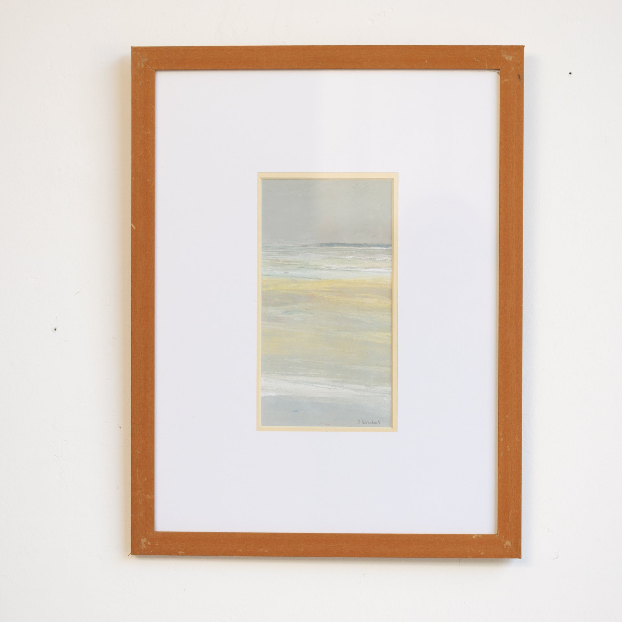 Abstract Seascape Watercolor Painting - elsie green - art