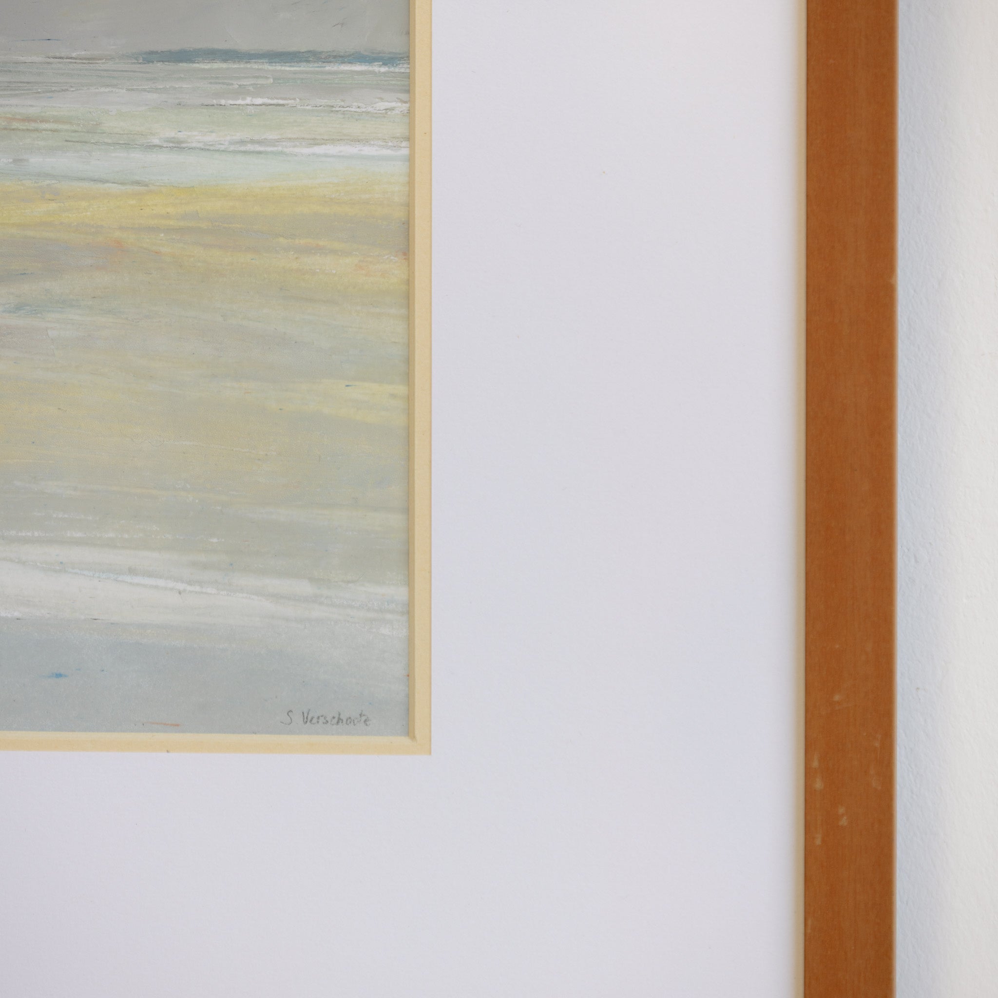 Abstract Seascape Watercolor Painting - elsie green - art