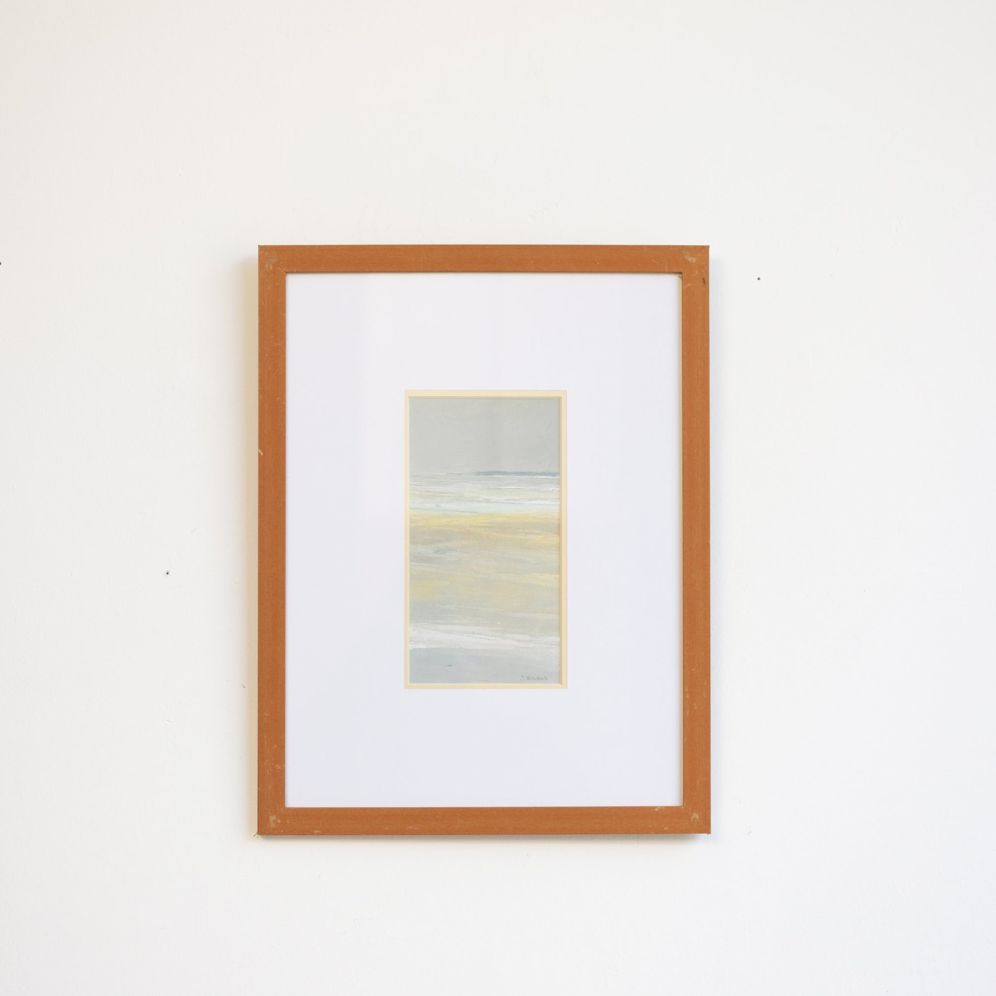 Abstract Seascape Watercolor Painting - elsie green - art
