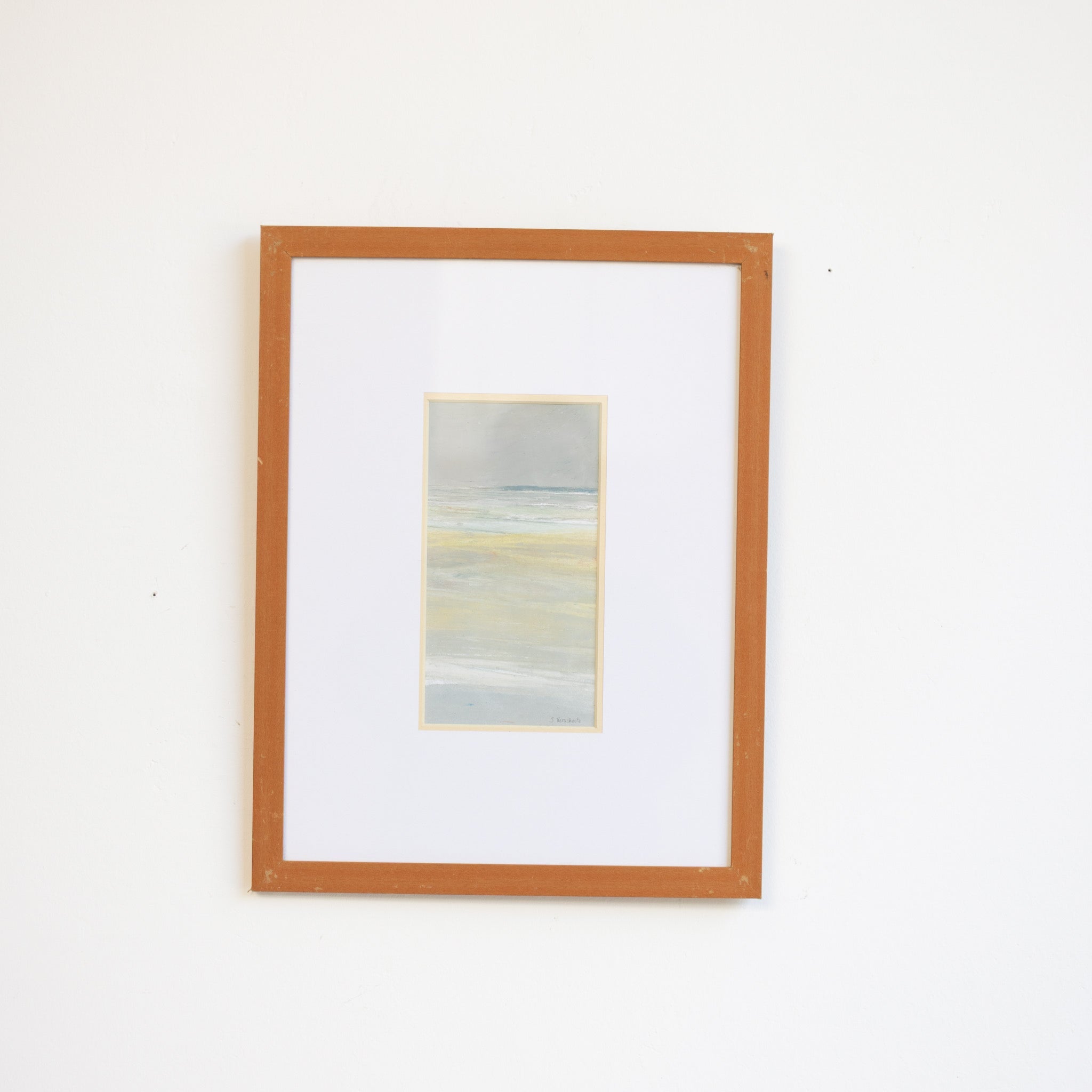 Abstract Seascape Watercolor Painting - elsie green - art