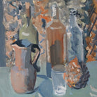 Abstract Still Life Oil Painting - elsie green - art