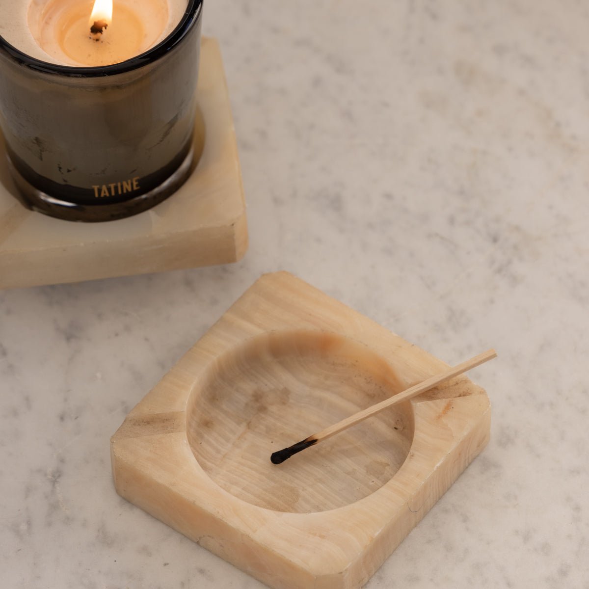 Alabaster Ashtray - elsie green - decor
