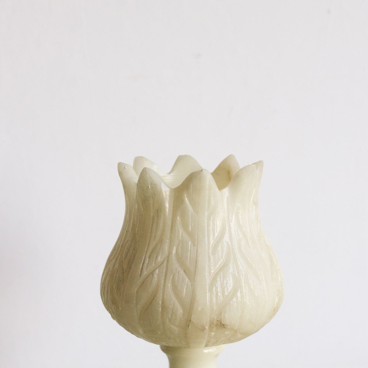 Alabaster Lotus Accent Lamp - elsie green - decor