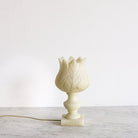 Alabaster Lotus Accent Lamp - elsie green - decor