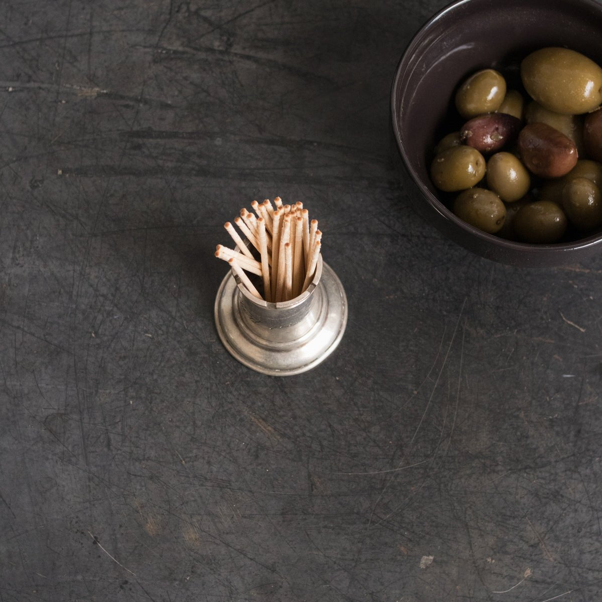 Albert Premier Hotel Silver Toothpick Caddy - elsie green - The French Kitchen