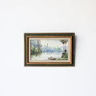 Albigny Quai De Saone Watercolor Painting - elsie green - Art
