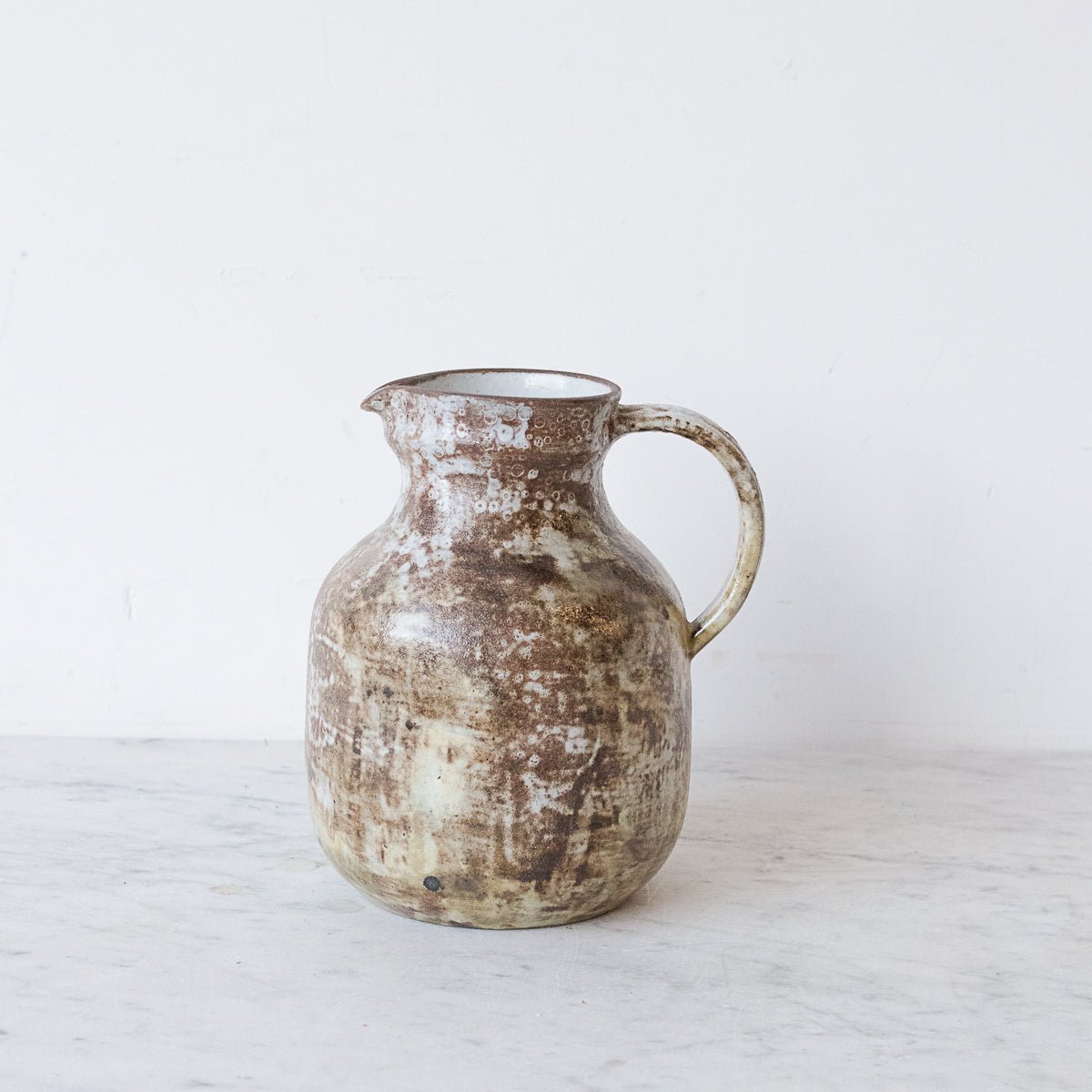 Alexandre Kostanda Stoneware Pitcher - elsie green - art