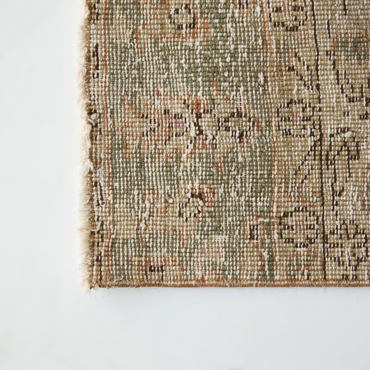 Amboise Vintage Rug | 8'9" x 2'x6" - elsie green - textiles
