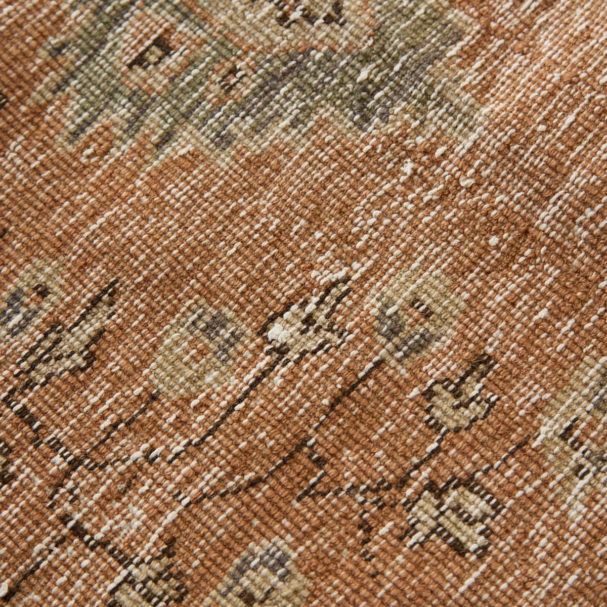 Amboise Vintage Rug | 8'9" x 2'x6" - elsie green - textiles