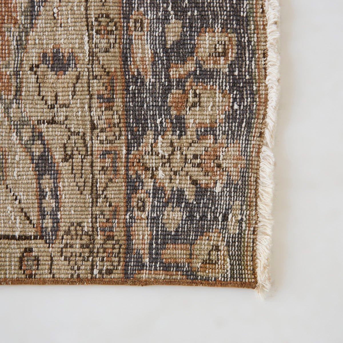 Amboise Vintage Rug | 8'9" x 2'x6" - elsie green - textiles