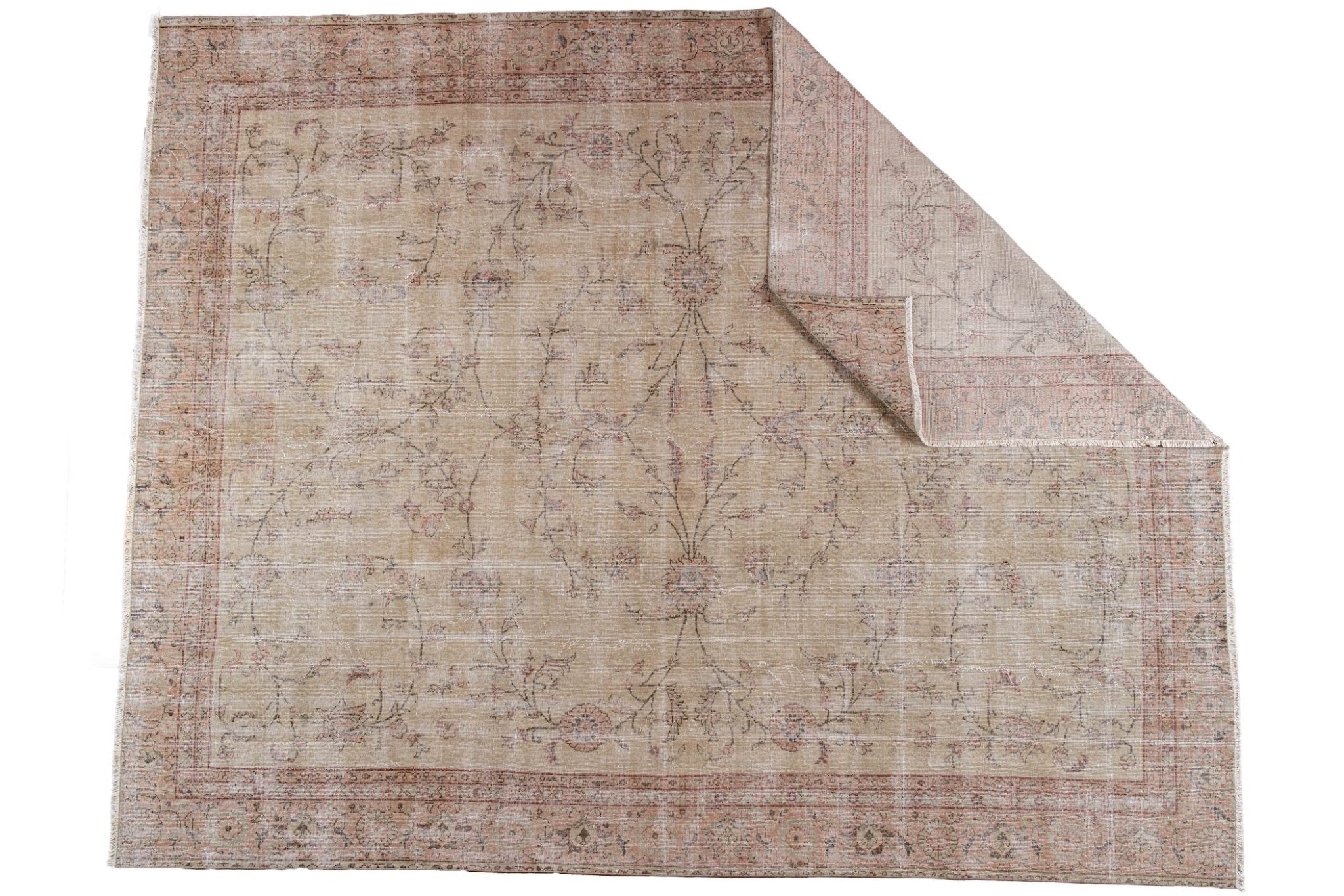 Amiens Vintage Rug | 8'7" 10'9" - elsie green - textiles