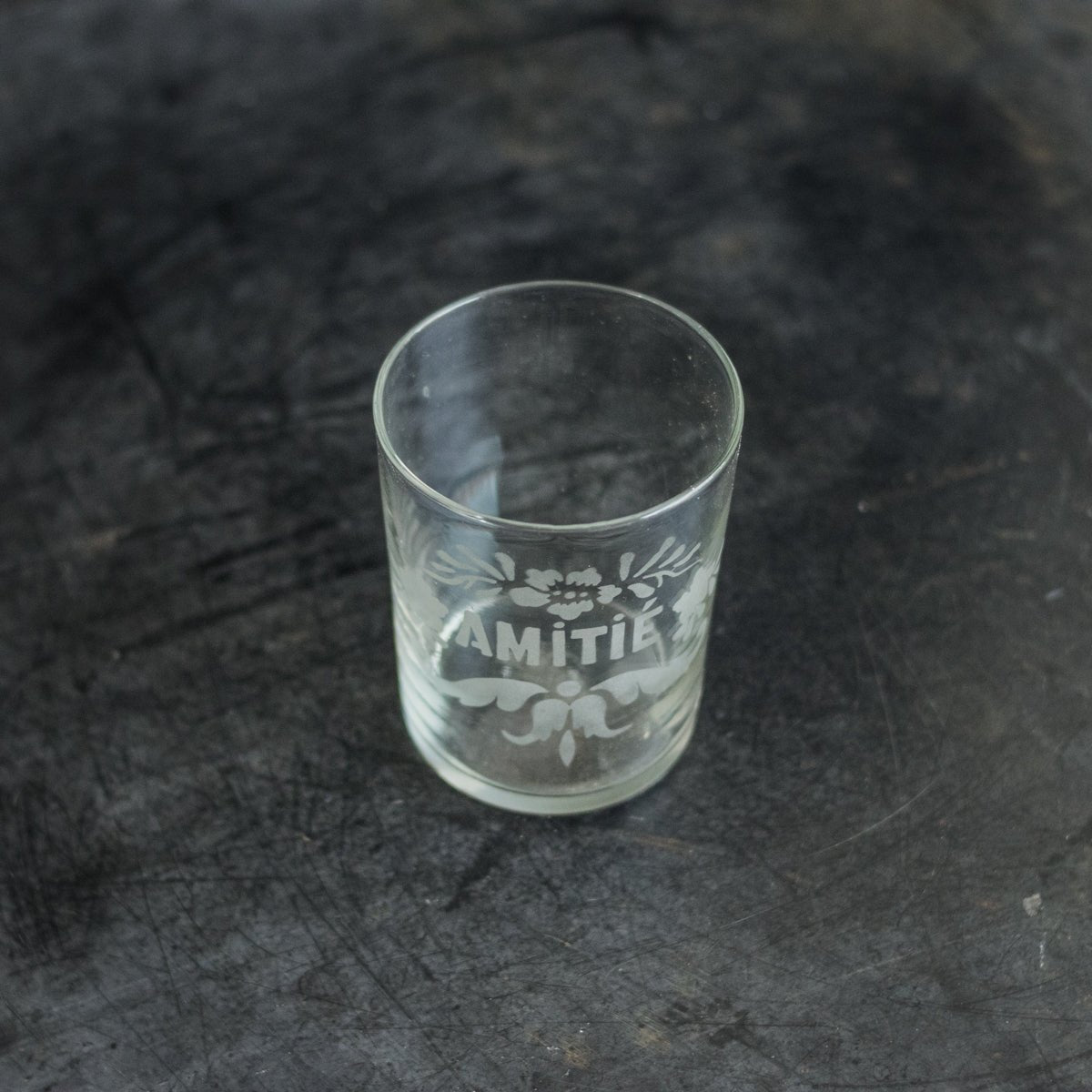 Amitie Glass Tumbler - elsie green - The French Kitchen