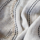 Ana Stripe Throw - elsie green - textiles