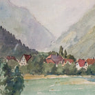 Annecy Watercolor Painting - elsie green - Art