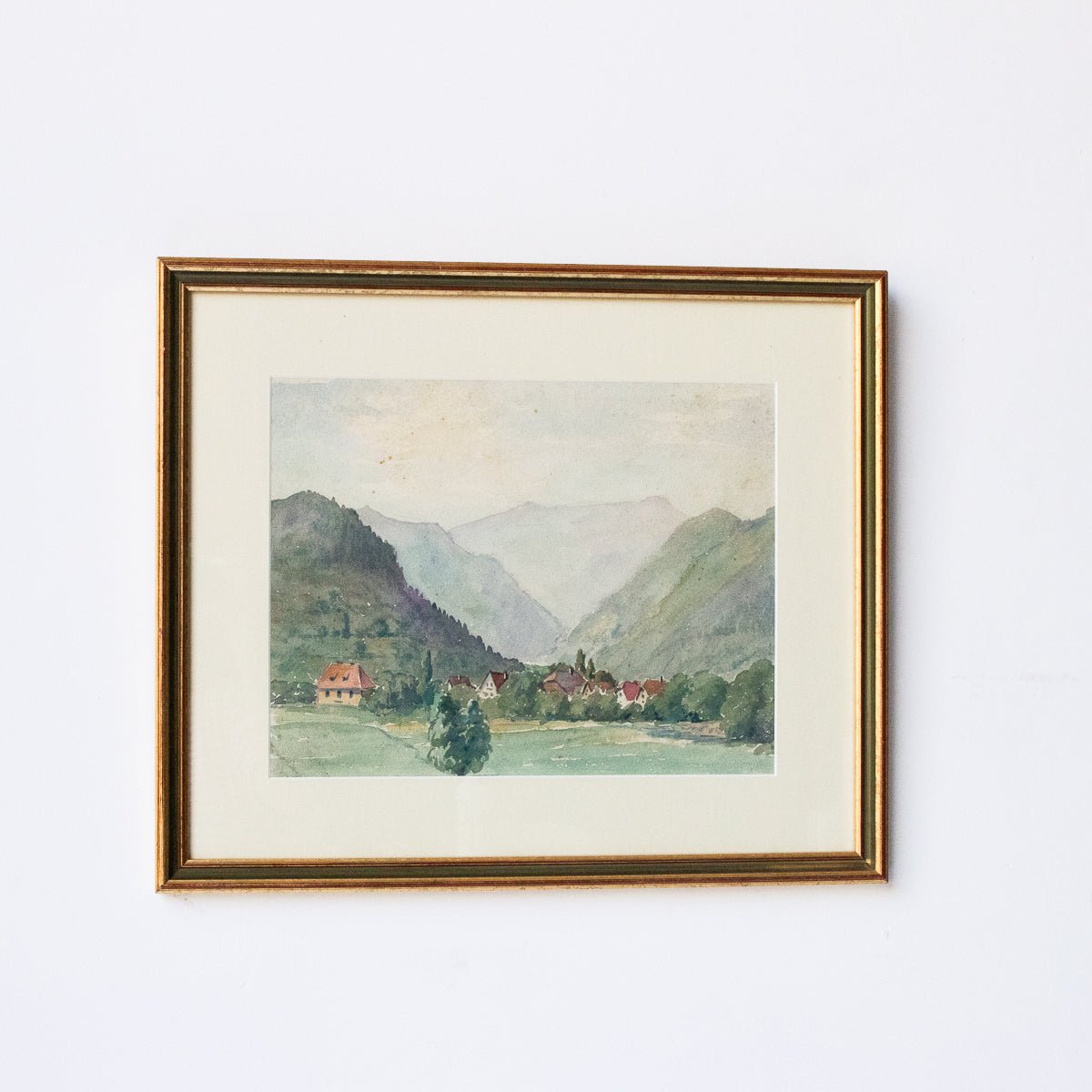 Annecy Watercolor Painting