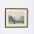 Annecy Watercolor Painting - elsie green - Art