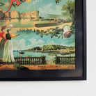 Antibes Travel Poster - elsie green - art