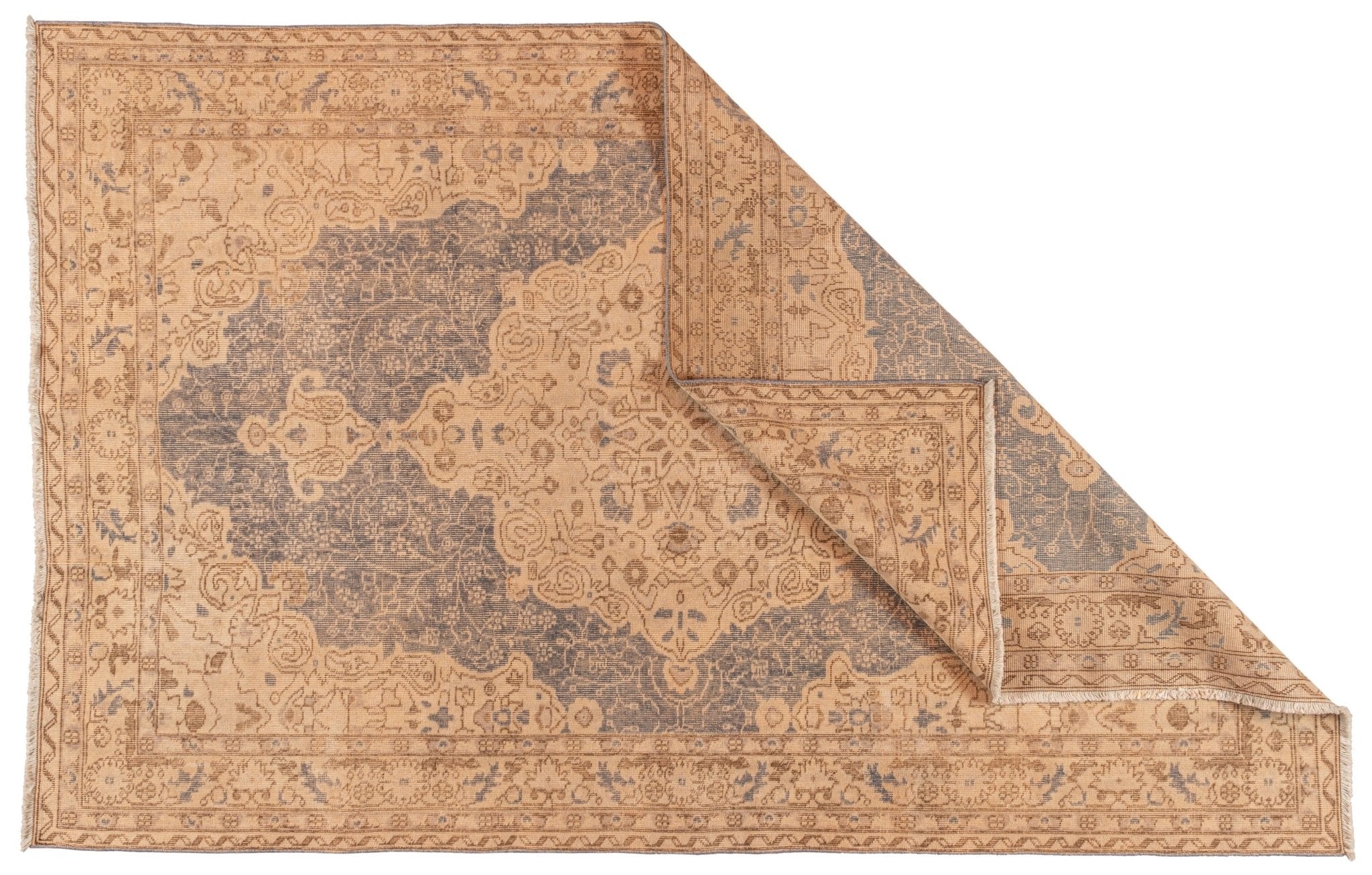 Antibes Vintage Rug | 5'7" x 8' - elsie green - textiles