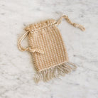 Antique Beaded Bag - elsie green - decor