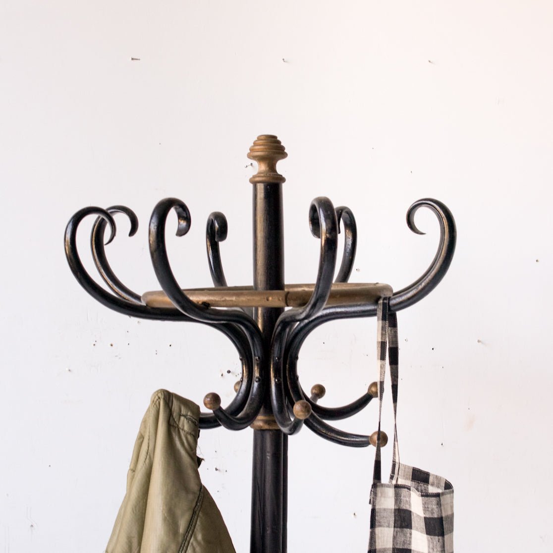 Antique Bentwood Coat Stand - elsie green - furniture