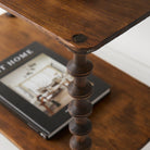 Antique Bobbin Side Table - elsie green - furniture