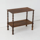 Antique Bobbin Side Table - elsie green - furniture