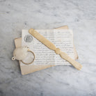 Antique Bone Letter Opener & Magnifying Glass - elsie green - decor
