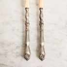 Antique Bone & Silver Serving Set - elsie green - The French Kitchen