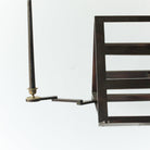 Antique Book Stand With Brass Candlesticks - elsie green - furniture