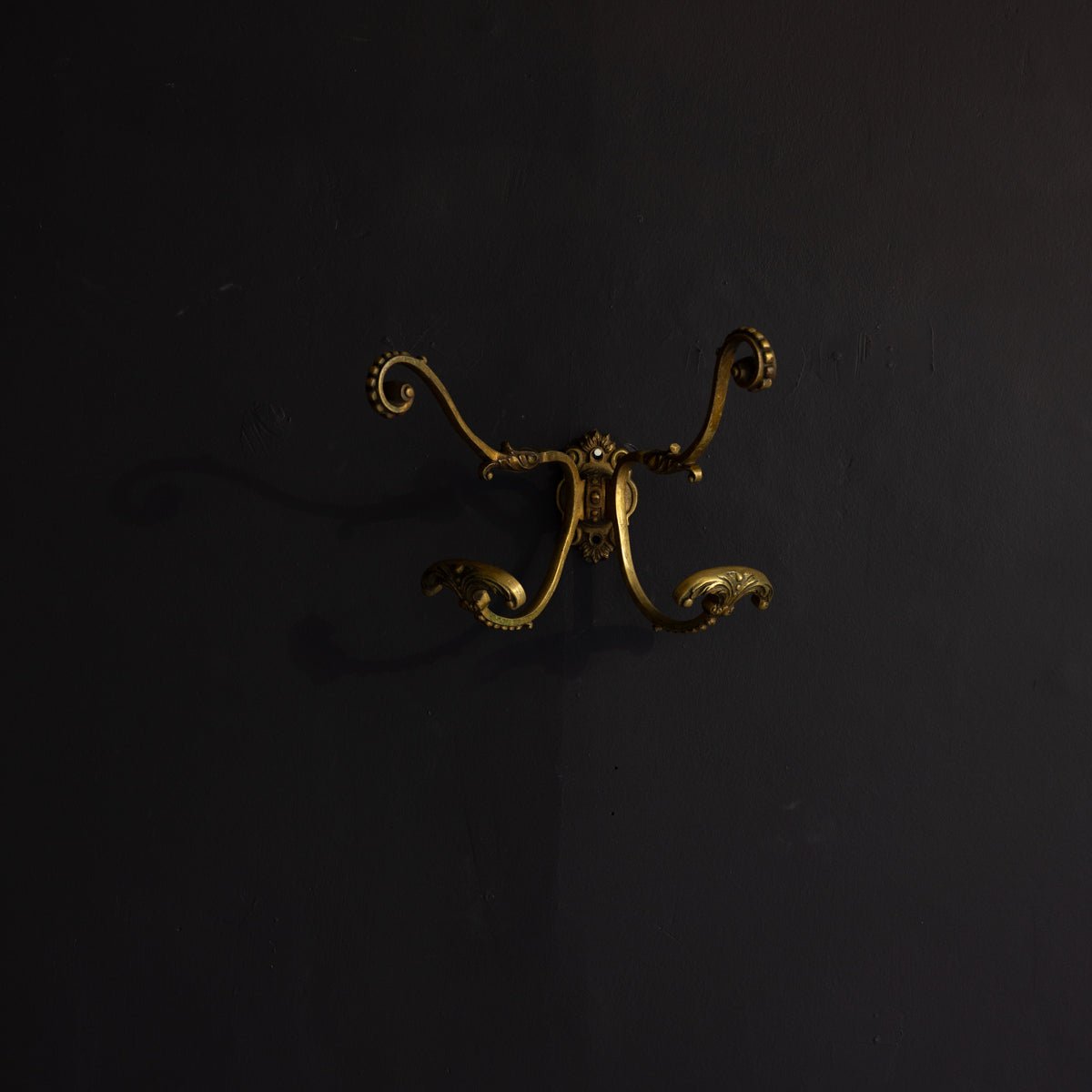 Antique Brass Coat Rack - elsie green - decor
