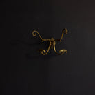 Antique Brass Coat Rack - elsie green - decor