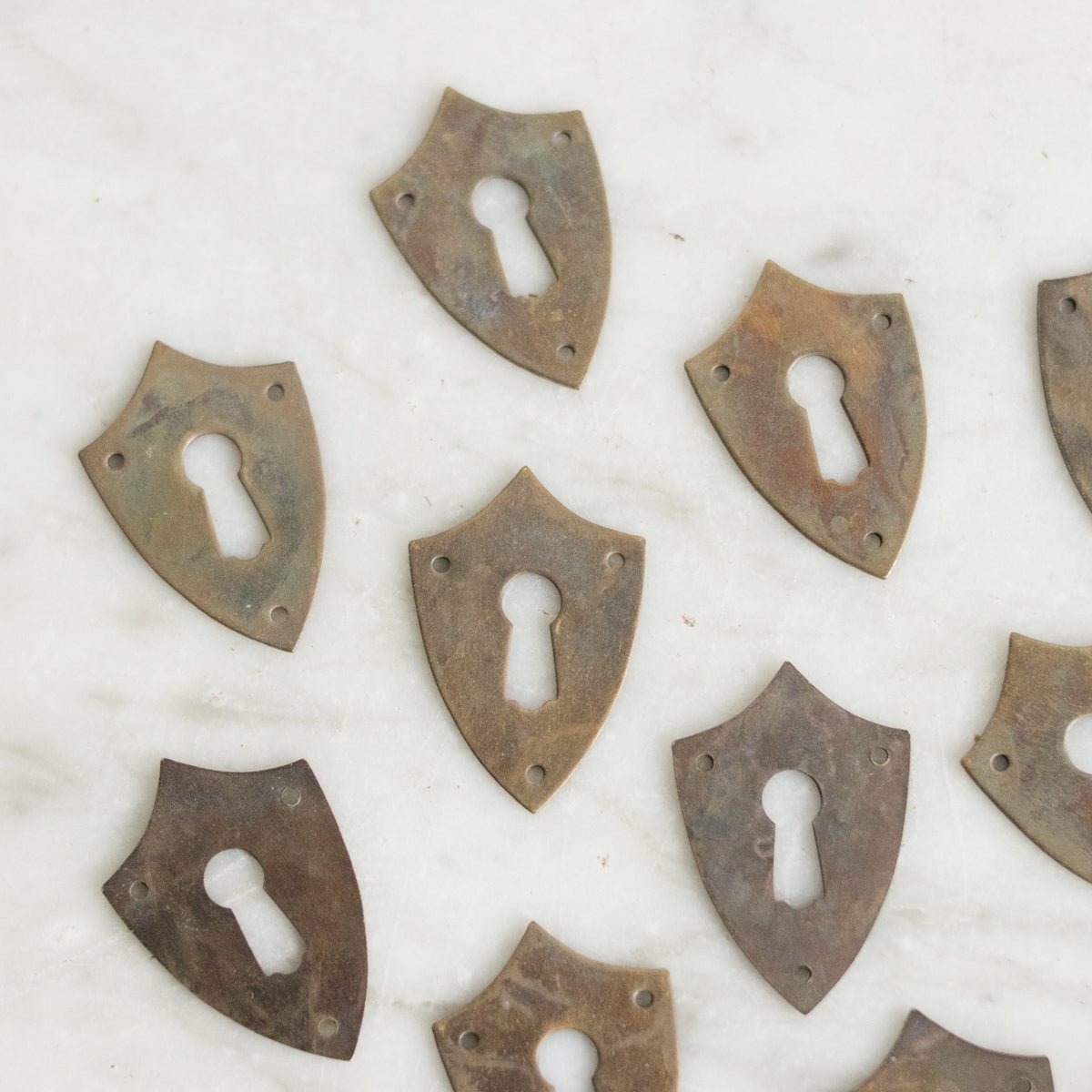 Antique Brass Escutcheon - elsie green - decor