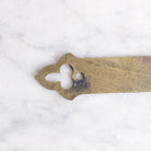 Antique Brass Name Plate - elsie green - decor