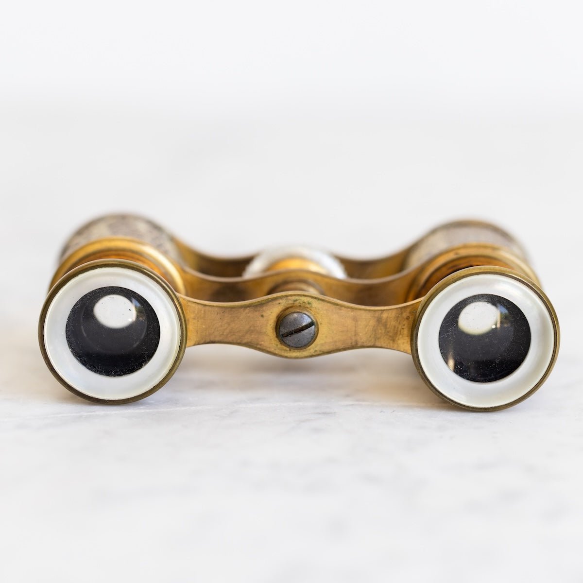Antique Brass Opera Glasses - elsie green - decor