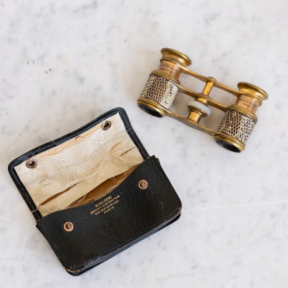 Antique Brass Opera Glasses - elsie green - decor