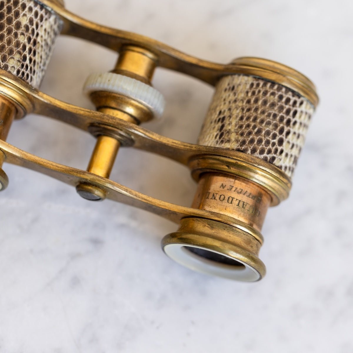 Antique Brass Opera Glasses - elsie green - decor