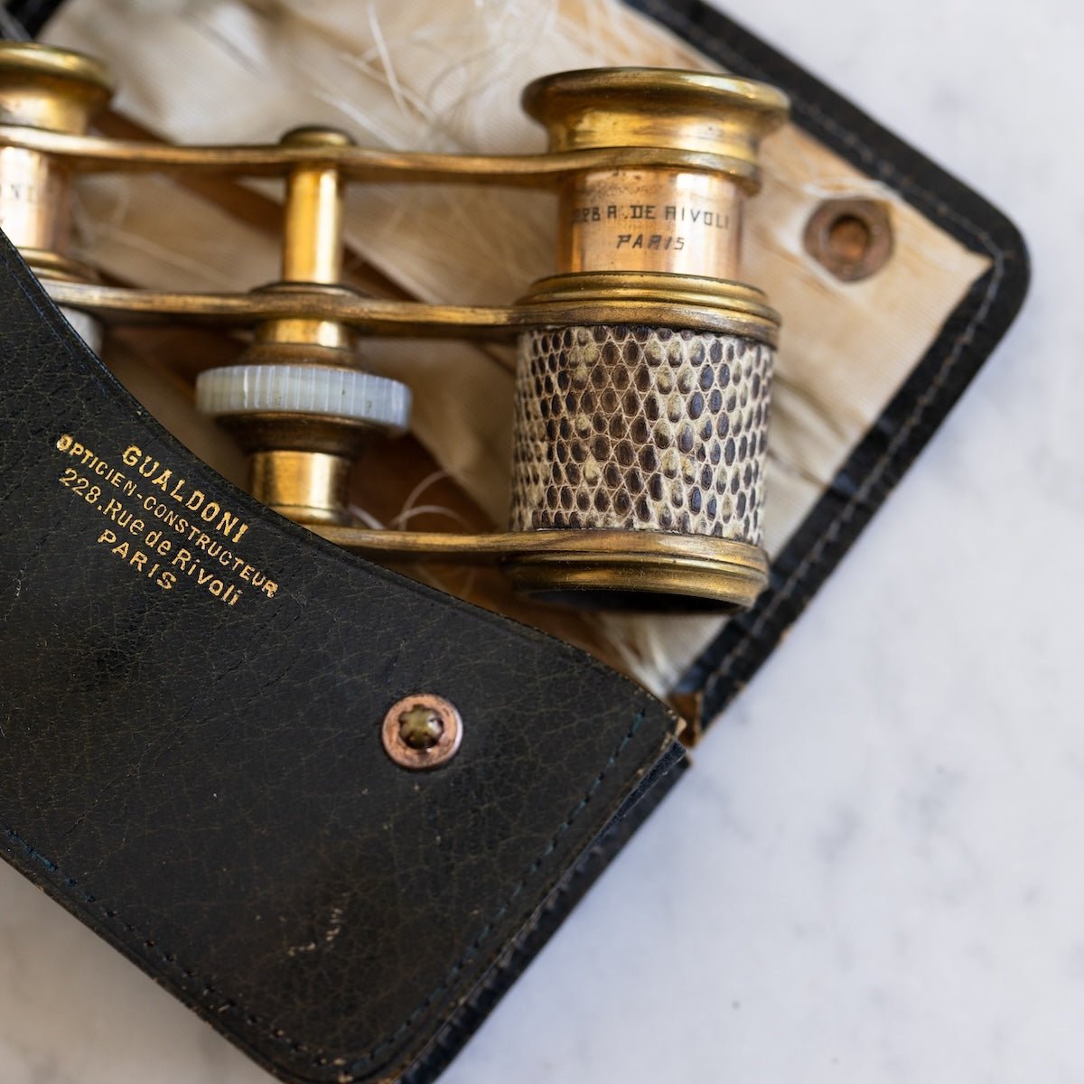 Antique Brass Opera Glasses - elsie green - decor