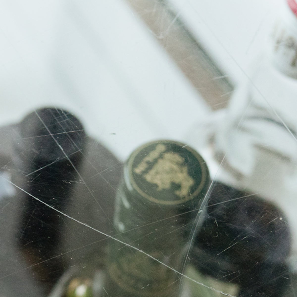 Antique Brass Side Table - elsie green - furniture