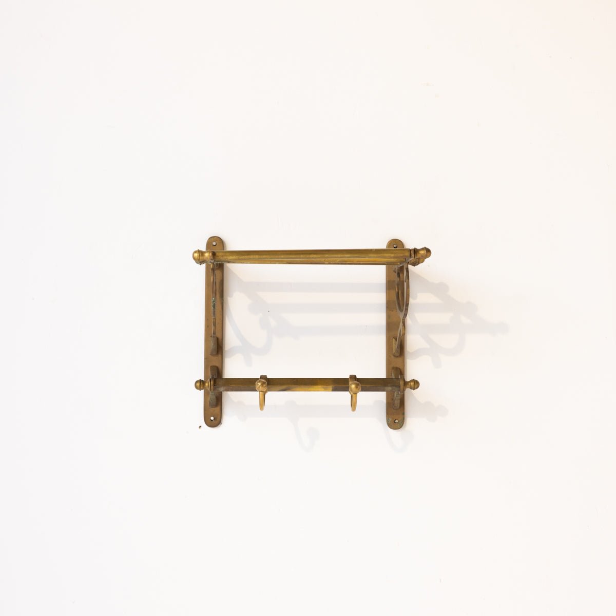 Antique Brass Train Rack - elsie green - decor