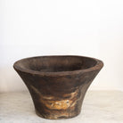 Antique Carved Wood Bowl - elsie green - decor