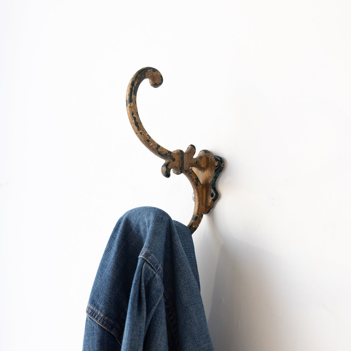 Antique Cast Iron Coat Hook - elsie green - decor
