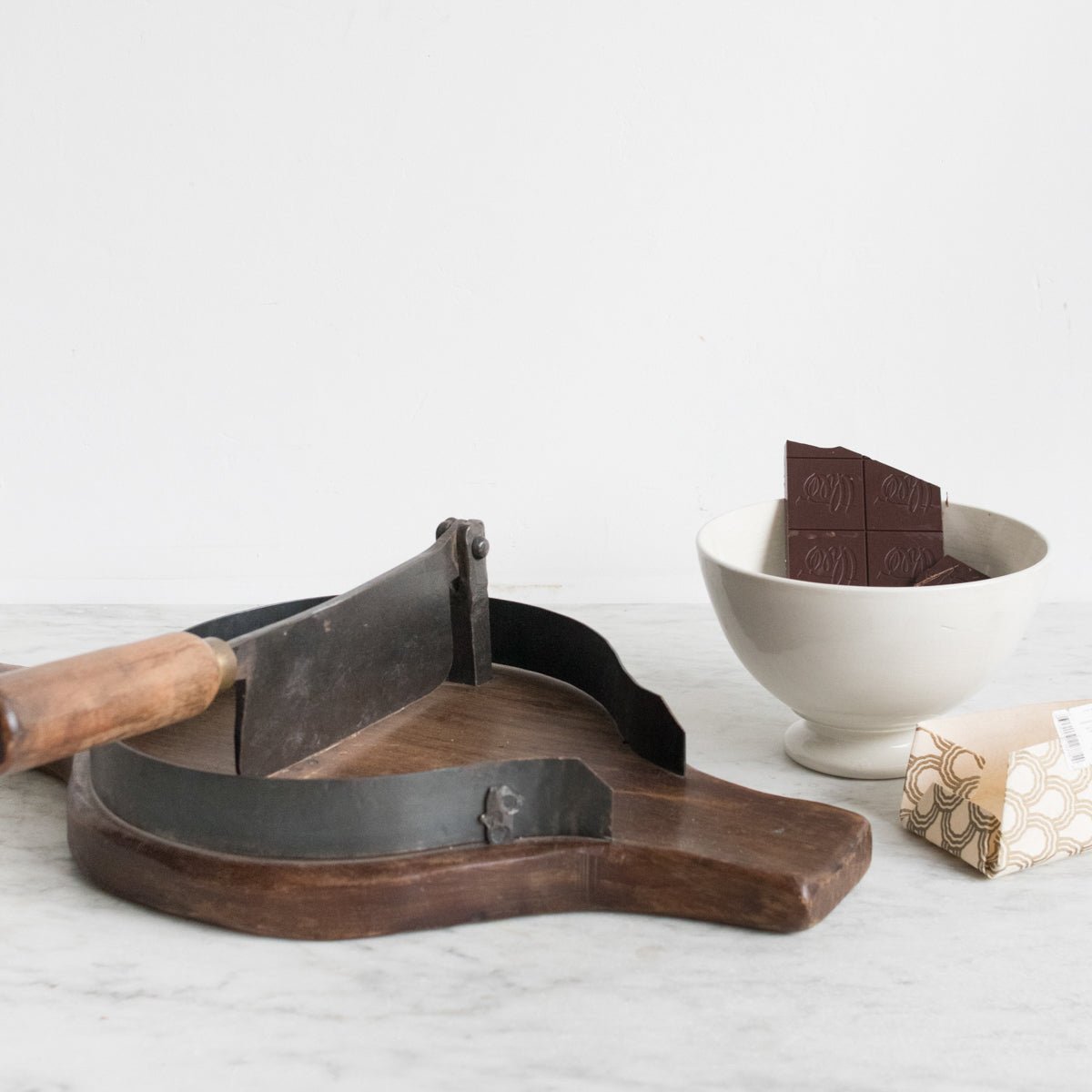 Antique Chocolate Chopper - elsie green - the french kitchen