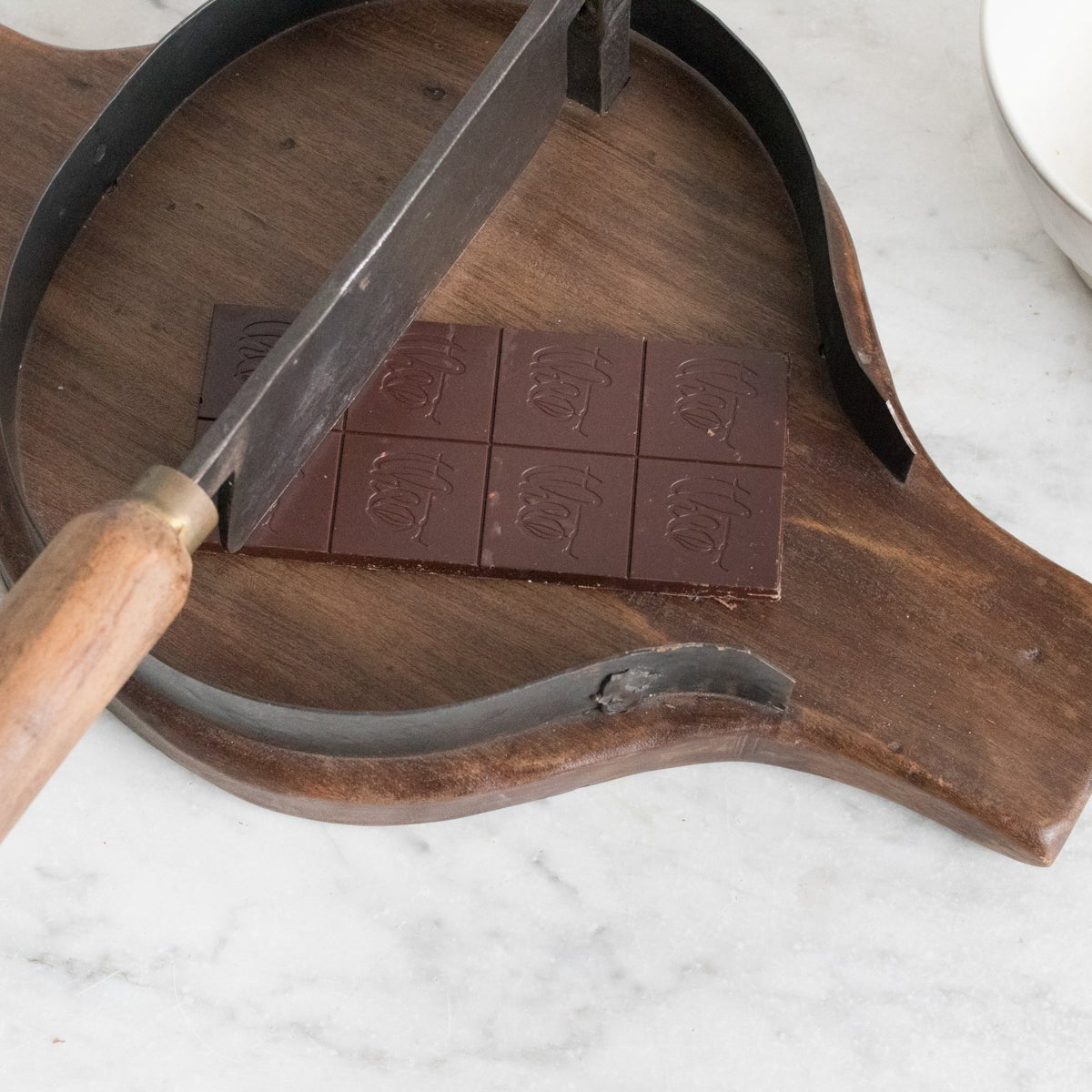 Antique Chocolate Chopper - elsie green - the french kitchen