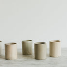 Antique Confiture Crocks Set of 5 - elsie green - the french kitchen