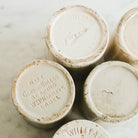 Antique Confiture Crocks Set of 5 - elsie green - the french kitchen