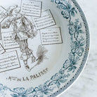 Antique Conversation Plate | Meur De La Palisse - elsie green - The French Kitchen
