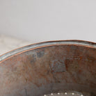 Antique Copper Colander - elsie green - the french kitchen