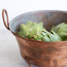 Antique Copper Colander - elsie green - the french kitchen